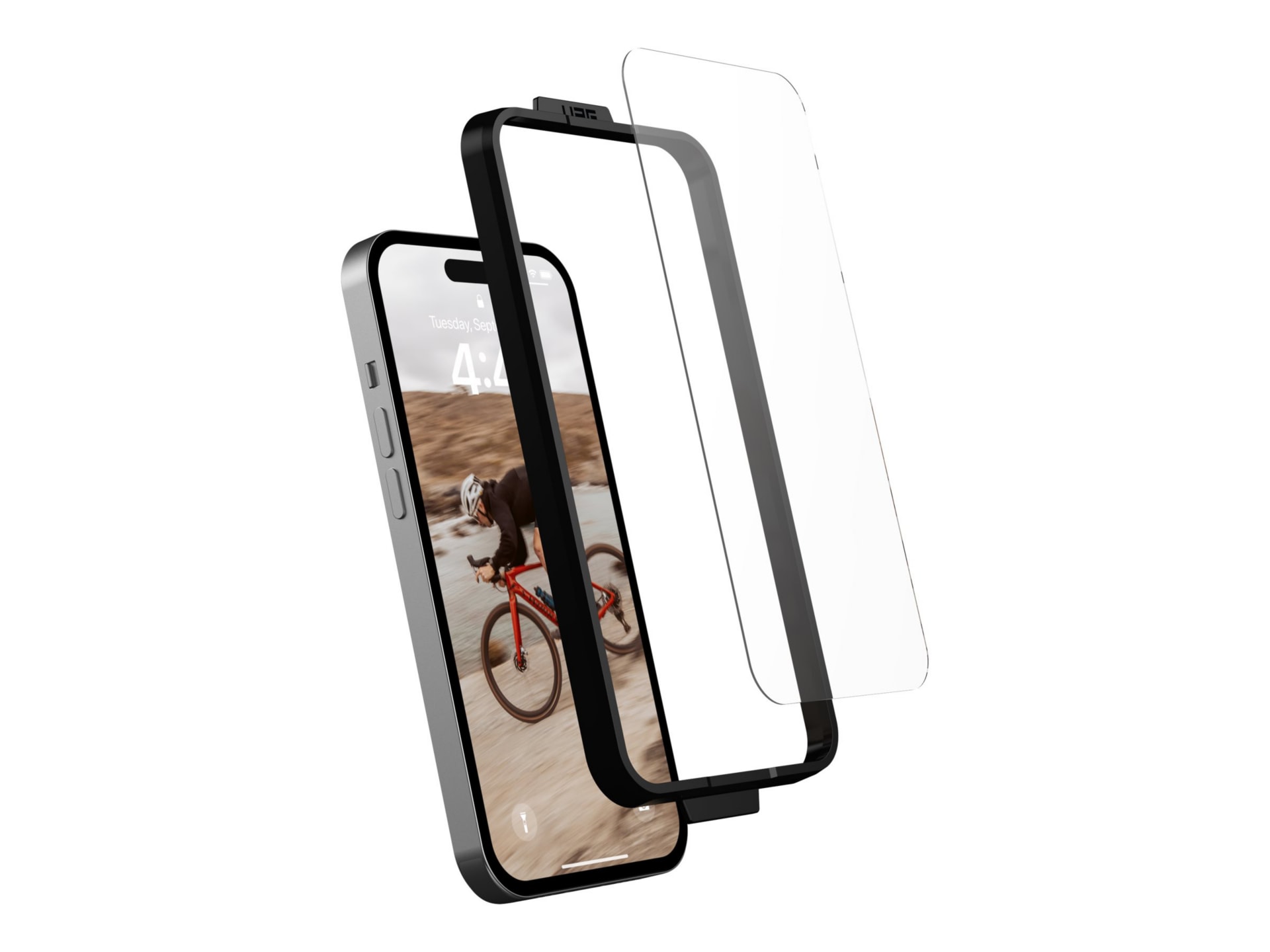 UAG Glass Screen Shield Protector for the iPhone 14 Pro  -  Clear