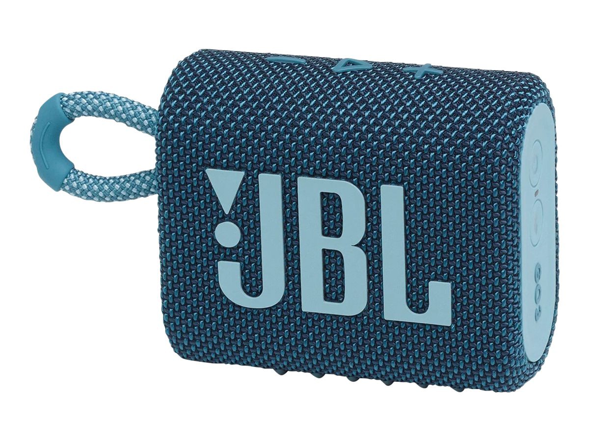 JBL Go 3 - speaker - for portable use - wireless - JBLGO3BLUAM - Speakers 