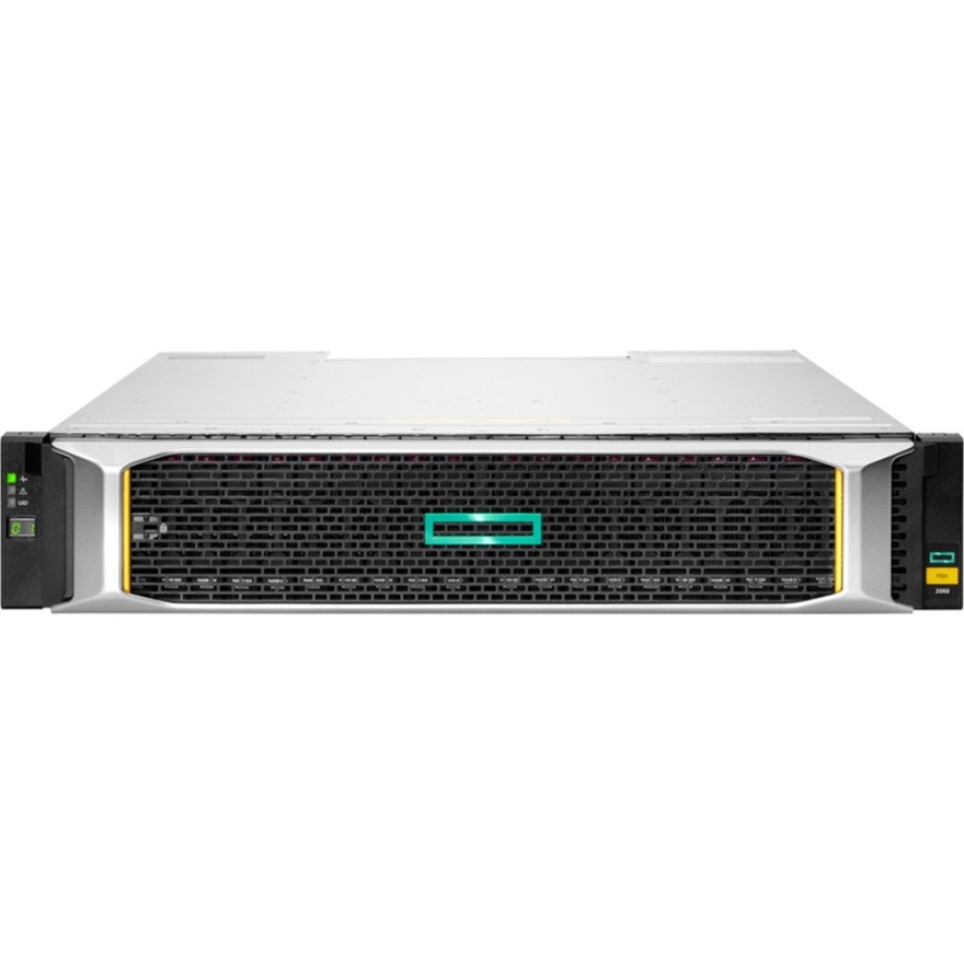 HPE Modular Smart Array 2062 10GbE iSCSI SFF Storage - 6th Generation - hard drive array
