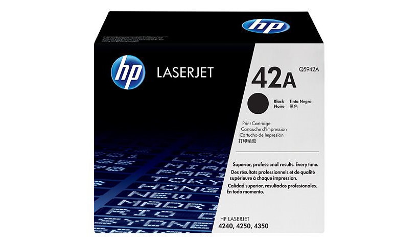 HP LaserJet 42A Black Print Cartridge