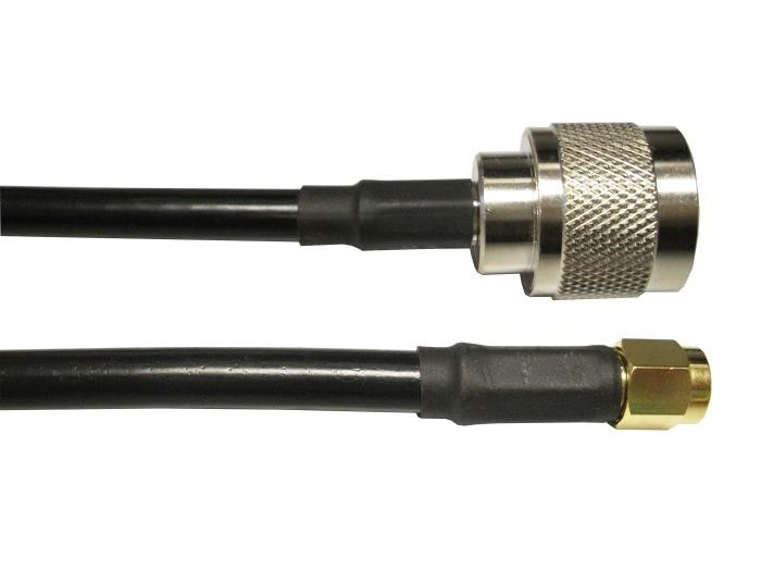 Ventev TWS-240 Series 6' Cable Assembly with N Male to SMA Male Connectors