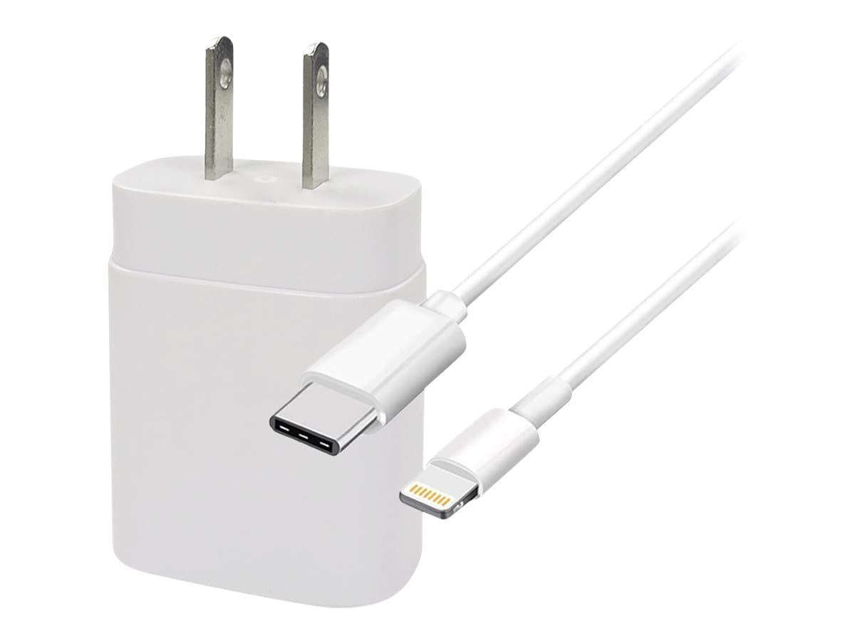 4XEM Charger Combo Kit power adapter - 24 pin USB-C - 25 Watt MFI Certified - 4XIPHN12KIT6 - Laptop Chargers & Adapters - CDW.com