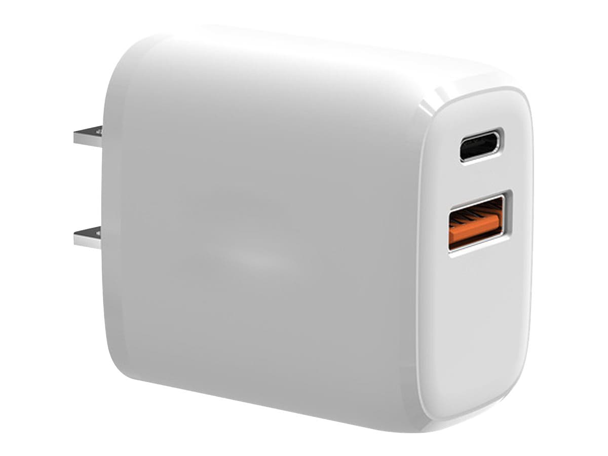 4XEM power adapter - USB Type A, 24 pin USB-C - 38 Watt