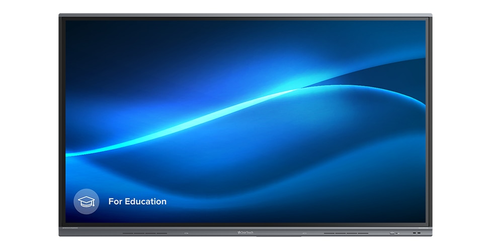 Clear Touch 6075K+ 75" Interactive Panel with Wall Mount