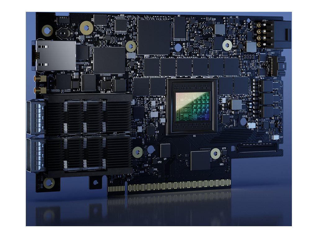 NVIDIA BlueField-3 P-Series B3220 - network adapter - PCIe 5.0 x16 - 200 Gigabit QSFP112 x 2