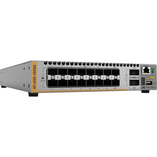 Allied Telesis AT X550-18XSQ - switch - 16 ports - smart - rack-mountable