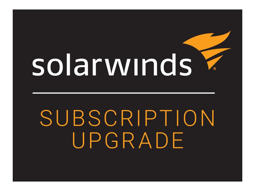 SolarWinds Web Help Desk - subscription upgrade license (1 year) - 1 additi