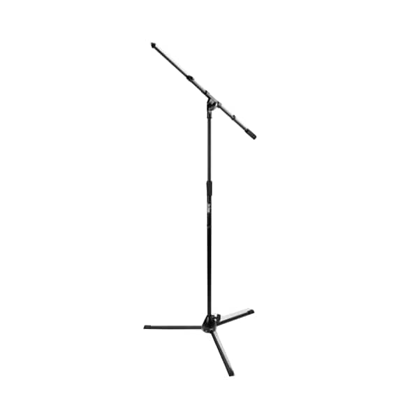 On-Stage MS9701TB+ Heavy-Duty Tele-Boom Mic Stand - Black