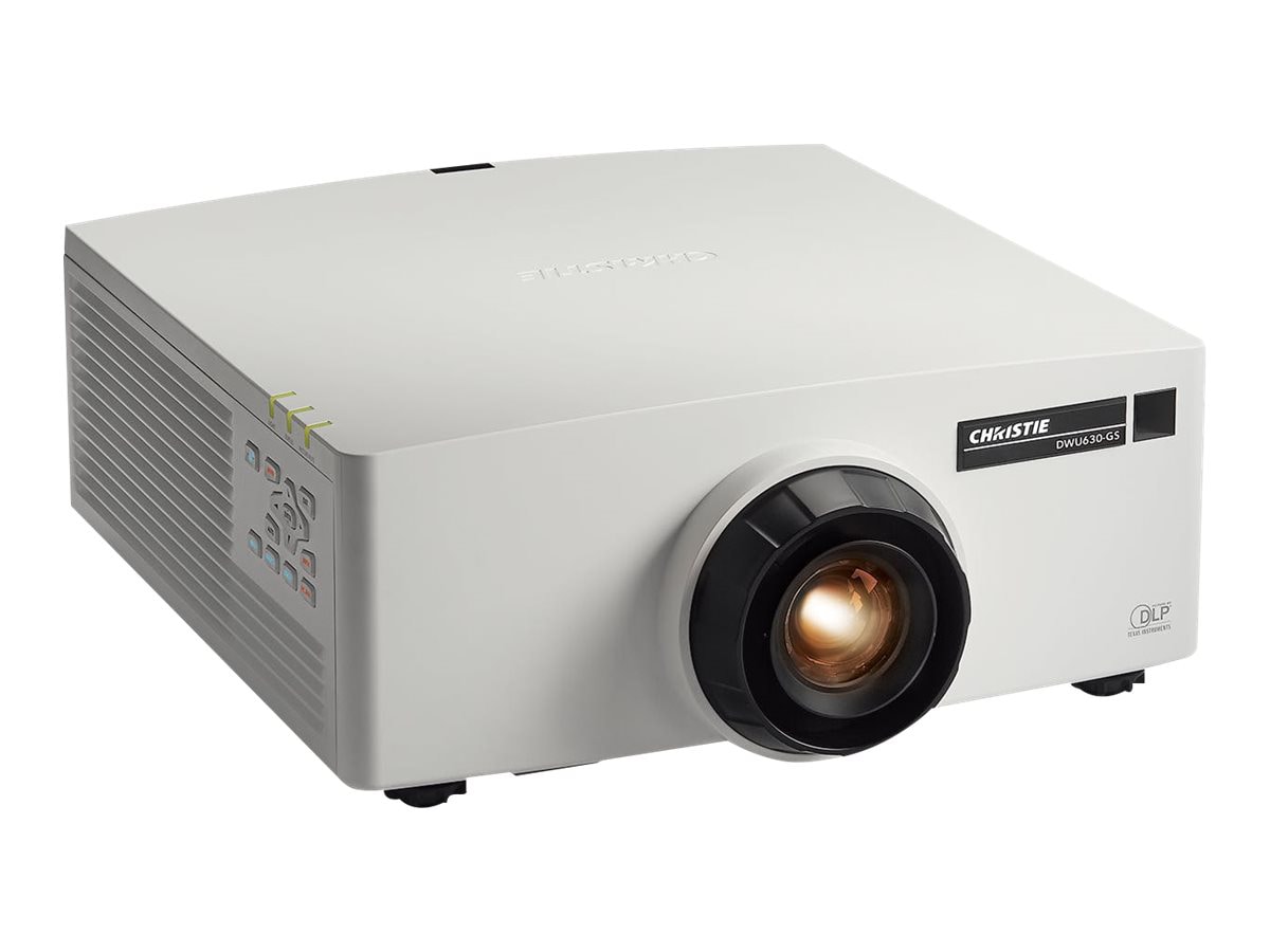 Christie GS Series DWU630-GS - DLP projector - no lens - 3D - white - TAA Compliant