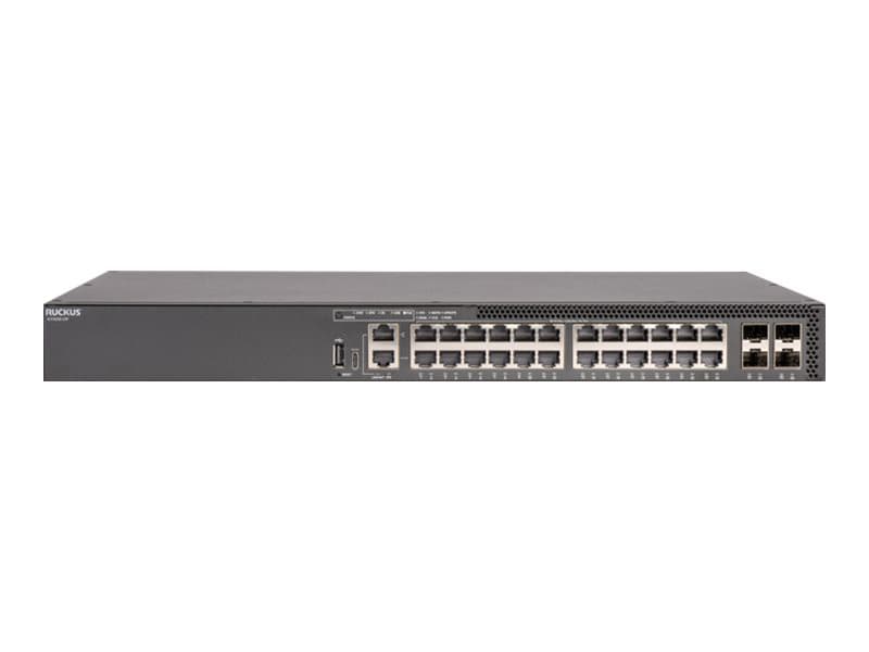 Ruckus 24x10/100/1000Mbps Class 4 POE Switch