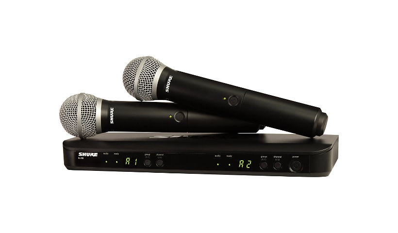 Shure BLX BLX288/PG58 - J11 Band - wireless microphone system