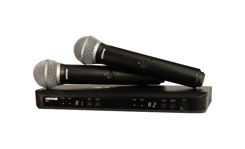 Shure BLX BLX288/PG58 - J11 Band - wireless microphone