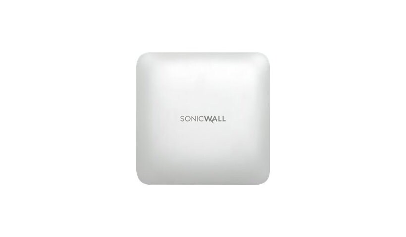 SonicWall SonicWave 641 - wireless access point - Wi-Fi 6, Bluetooth, Wi-Fi 6 - cloud-managed - with 3 years Advanced