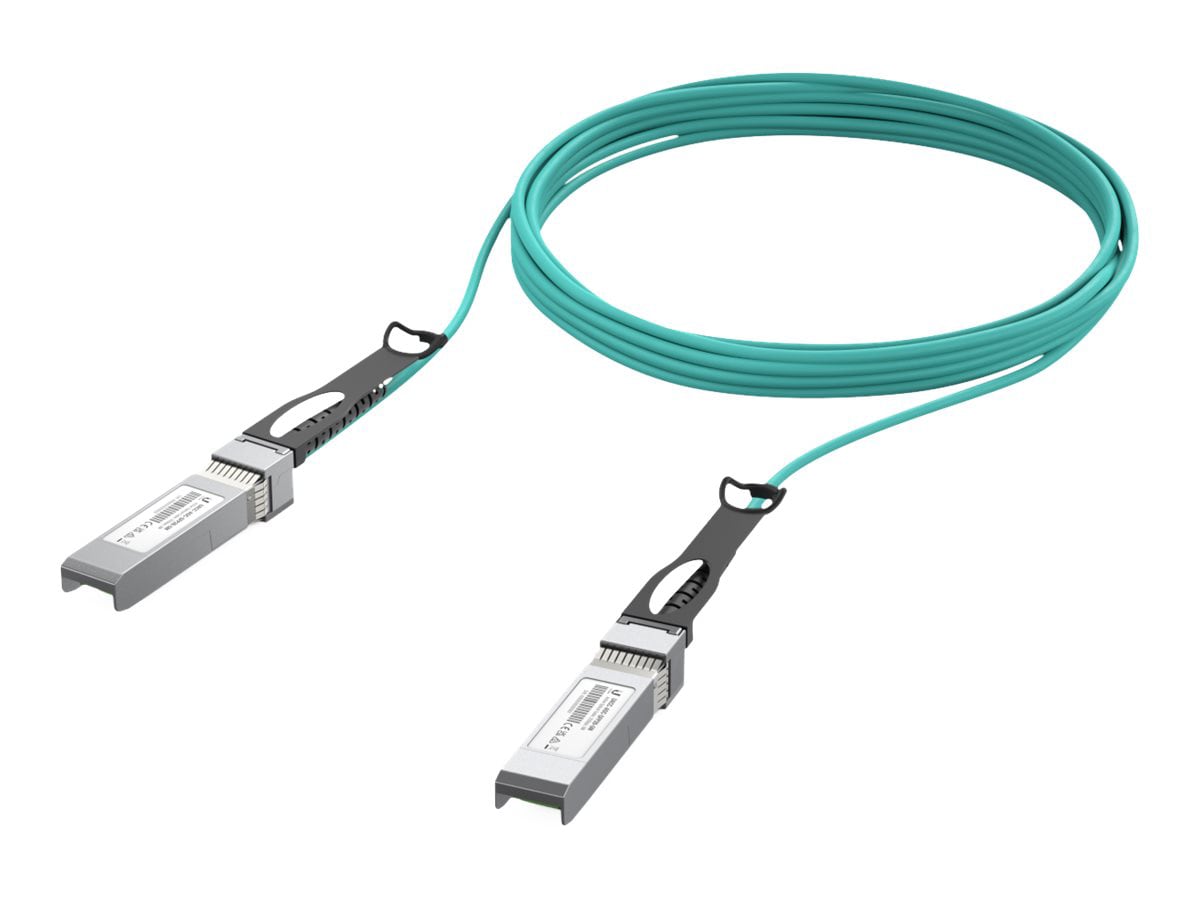 Ubiquiti 10GBase-AOC direct attach cable - 5 m - aqua