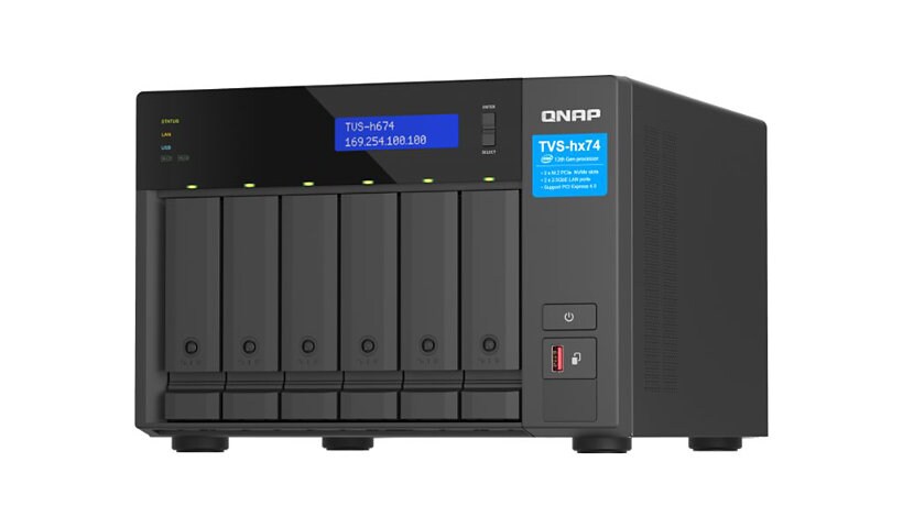 QNAP TVS-H674 - NAS server