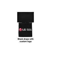 Jelco Drape Kit with Custom Logo for ELM-55T Interactive Touch Table