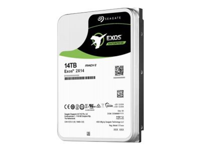 Seagate Exos 2X14 ST14000NM0001 - hard drive - 14 TB - SAS 12Gb/s -  ST14000NM0001 - Internal Hard Drives 