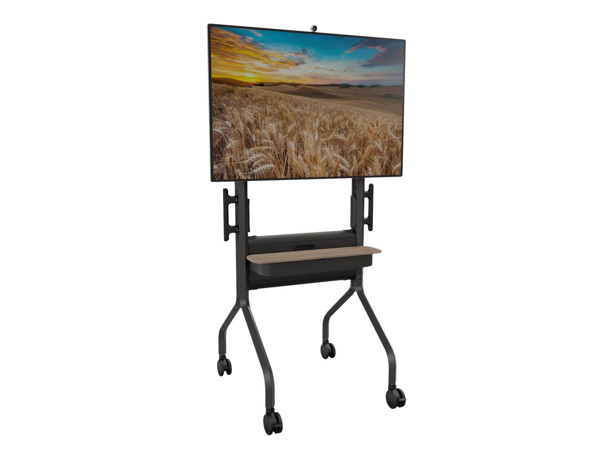 Chief Voyager Height Adjustable AV Mobile Cart - For LCD Displays 50-70" - Black