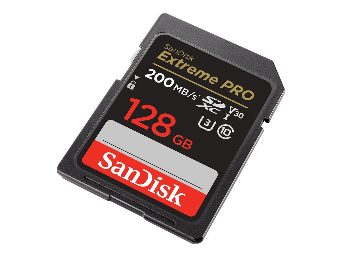 Thumbnail 2 of 3 for SanDisk Extreme Pro - flash memory card - 128 GB - SDXC UHS-I