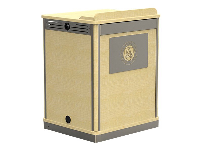 Spectrum LINK - lectern - rectangular - wild cherry