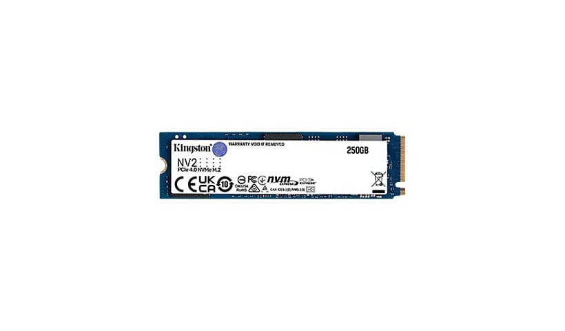 Kingston NV2 - SSD - 250 Go - PCIe 4.0 x4 (NVMe)