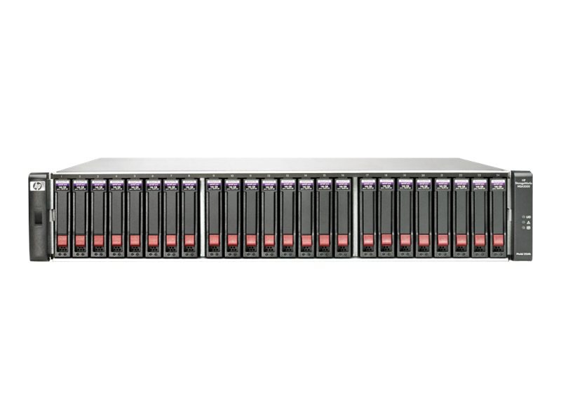 HPE StorageWorks Modular Smart Array 2312fc G2 Single Controller SAN Starter Kit - hard drive array
