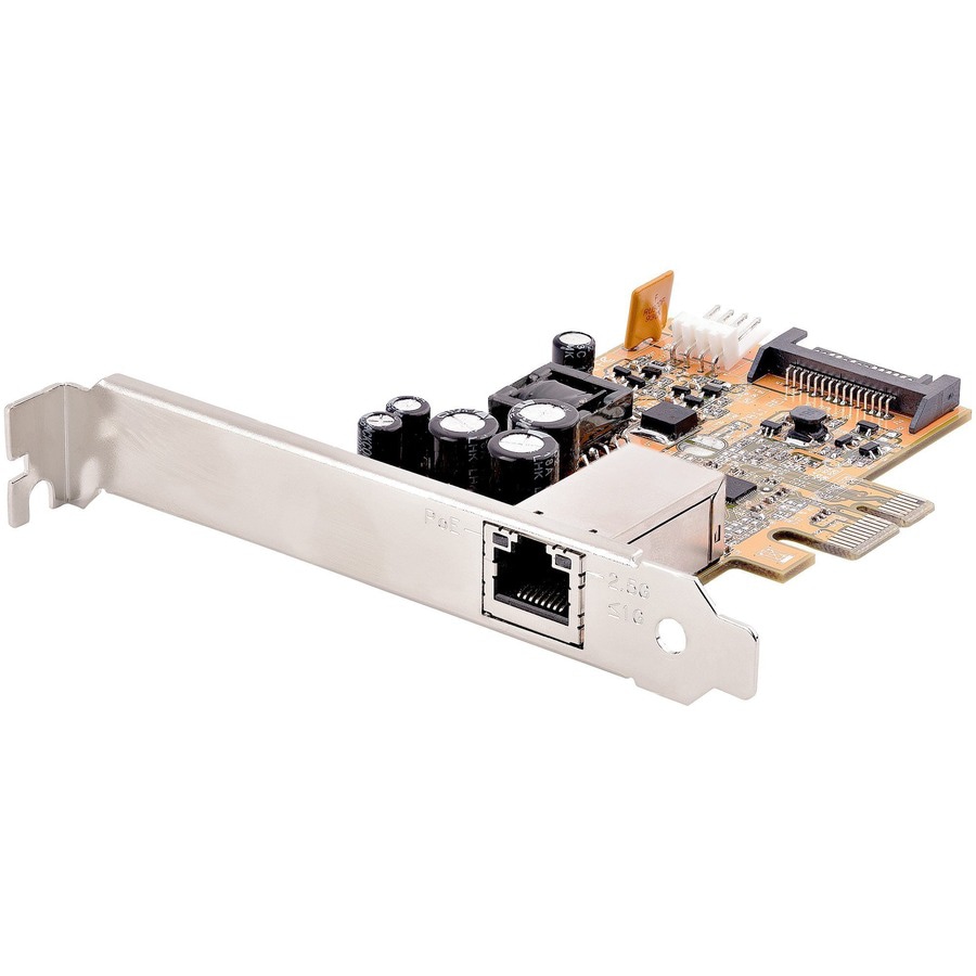 StarTech.com 1 Port 2.5Gbps Network Card, PoE+ 30W, PCIe Ethernet Card, NIC