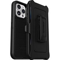 OtterBox Defender Series Pro Rugged Carrying Case (Holster) Apple iPhone 14 Pro Max Smartphone - Black