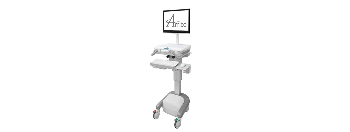 Amico Hummingbird LCD-AIO Powered Electric Lift Cart