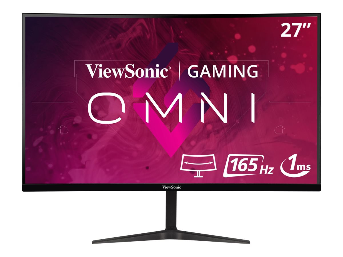 ViewSonic Gaming VX2718-2KPC-MHD - Curved 1440p 1ms 165Hz Gaming Monitor wi