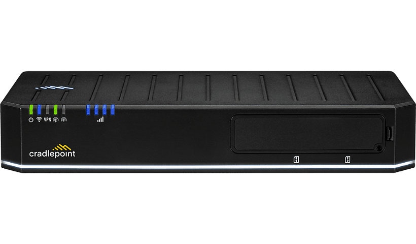 Cradlepoint E300 Series Enterprise Router E300-5GB - wireless router - WWAN - Wi-Fi 6 - Wi-Fi 6 - 3G, 4G, 5G - desktop,