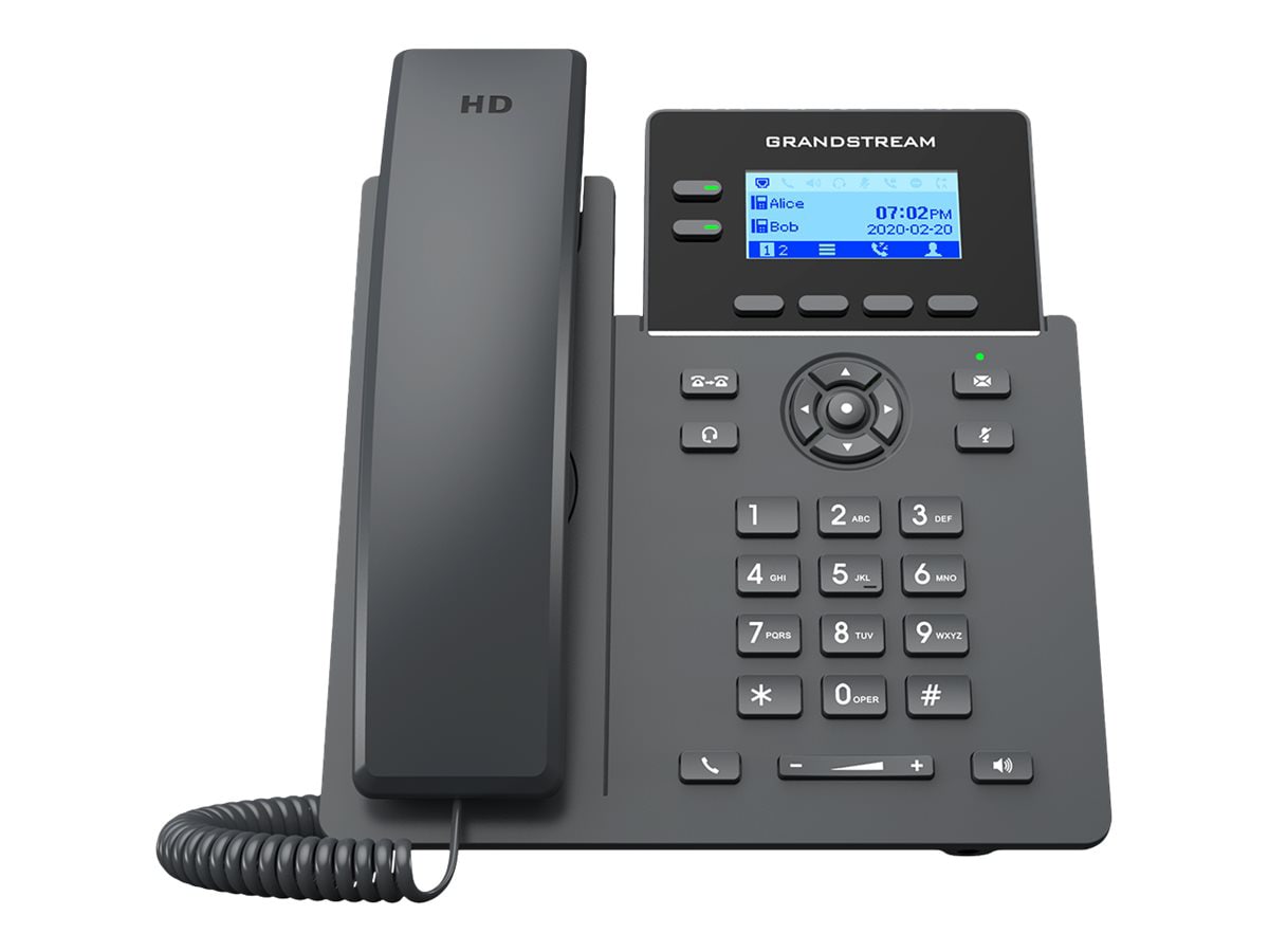 Grandstream GRP2602W - VoIP phone - 5-way call capability