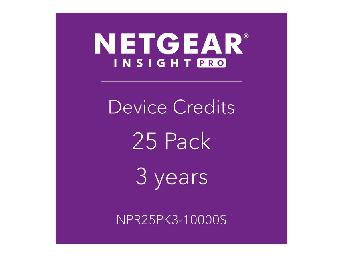 Netgear Insight Pro 25-Pack - 3 Year - Service