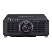 Panasonic PT-RZ890LBU - DLP projector - no lens - LAN - black