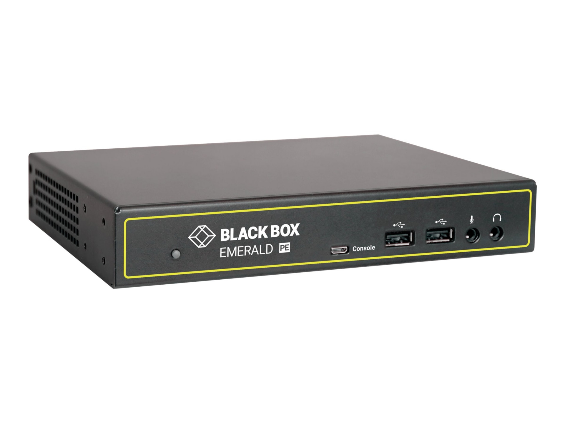 Black Box Emerald PE KVM Extender Receiver with Virtual Machine Access - Dual-Head - KVM / audio / USB extender - TAA