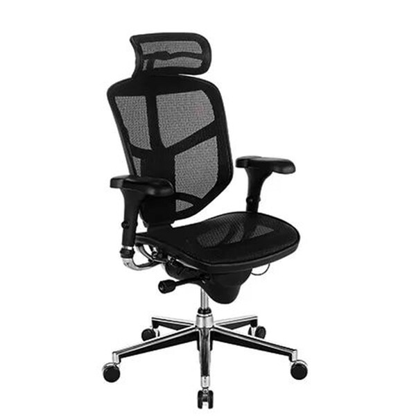 WorkPro Quantum 9000 Series - chair - nylon, mesh fabric - black
