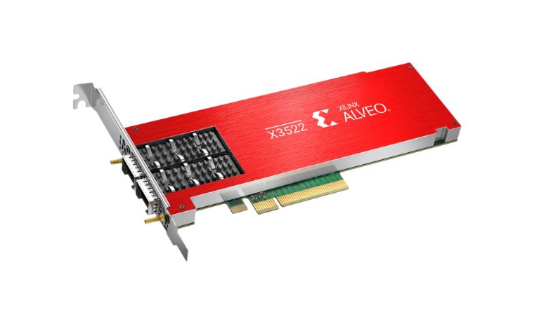 Xilinx Alveo X3522 - network adapter - PCIe 4.0 x8 - 10Gb Ethernet