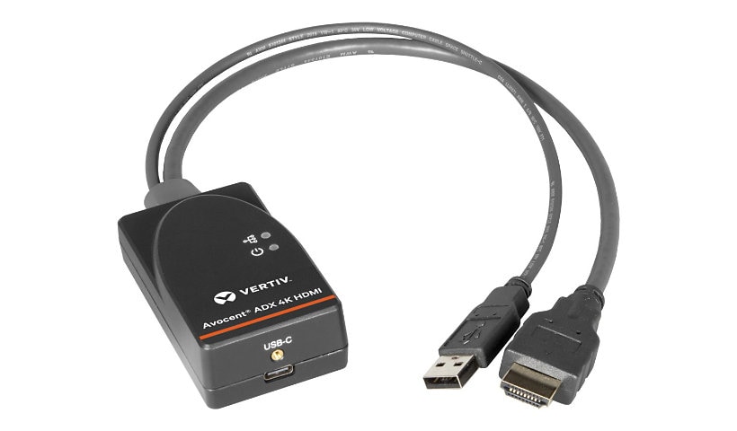 Vertiv Avocent DSView Solution 4K IP KVM Adapter | HDMI | IPUHD | Video (ADX-HDMI-400)