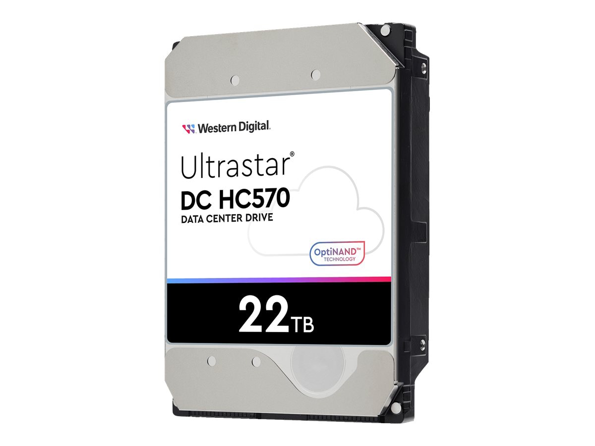 WD Ultrastar DC HC570 - hard drive - 22 TB - SAS 12Gb/s