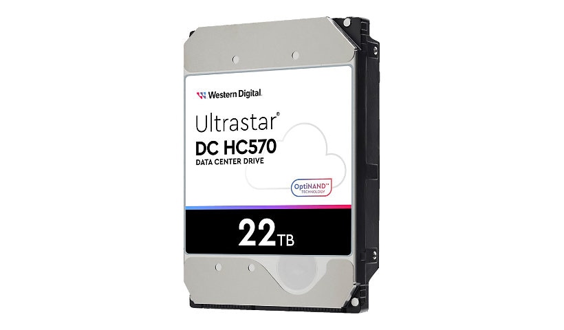 WD Ultrastar DC HC570 - hard drive - 22 TB - SAS 12Gb/s