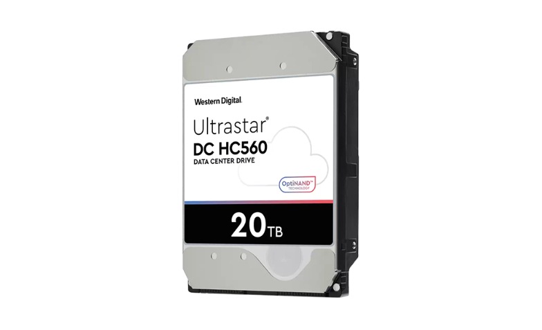 WD Ultrastar DC HC560 WUH722020BL5201 - hard drive - 20 TB
