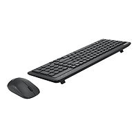 Lenovo 300 Combo - keyboard and mouse set - US - black