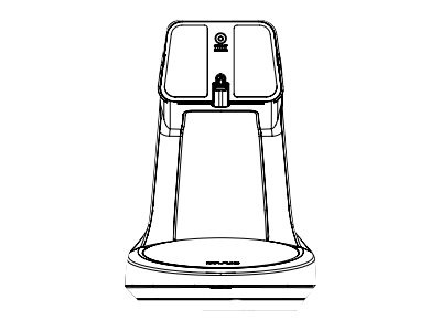 InVue Center Swivel Stand for NE360C mPOS Center Mobile Payment System