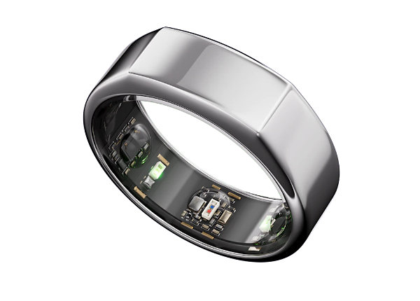 Oura Heritage Gen 3 Size 9 Ring - Silver - OURAHERSLV9 - Finger