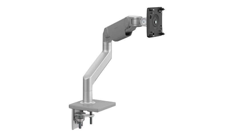 Humanscale M8.1 - mounting kit - adjustable arm - for LCD display - black, silver with gray trim