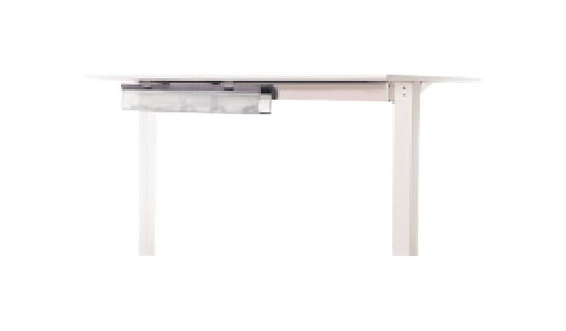 Humanscale NeatTech - mounting component - small - pinstripe white with gray trim