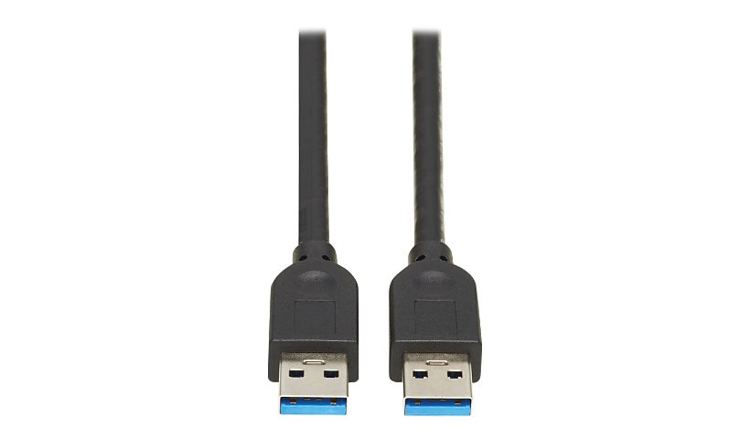 Eaton Tripp Lite Series USB 3.0 SuperSpeed A to A Cable for USB 3.0 All-in-One Keystone/Panel Mount Couplers (M/M),