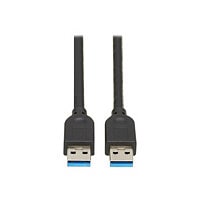 Eaton Tripp Lite Series USB 3.0 SuperSpeed A to A Cable for USB 3.0 All-in-One Keystone/Panel Mount Couplers (M/M),