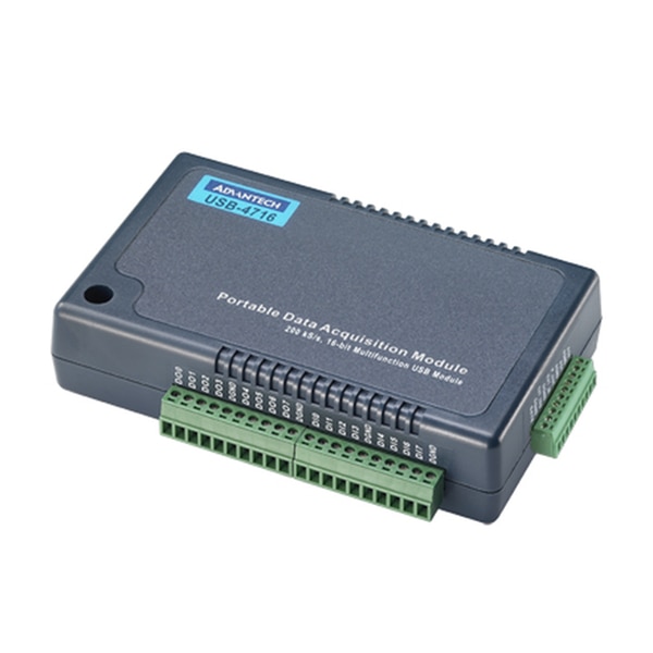 Advantech USB-4716 - data acquisition (DAQ) module - 200 kS/s, 16-bit, 16-ch multifunction