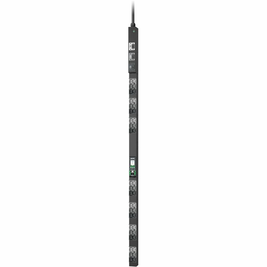 APC NetShelter Rack PDU Advanced, Metered, 3Phase, 8.6kW, 208V 30A, 42 Outlets, L21-30P